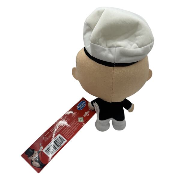 Hasbro Mr. Monopoly Uncle Pennybags Sailor Captain Plush 8” Big Head NWT - Picture 2 of 2